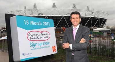 Las entradas para Londres 2012 a la venta el 15 de Marzo